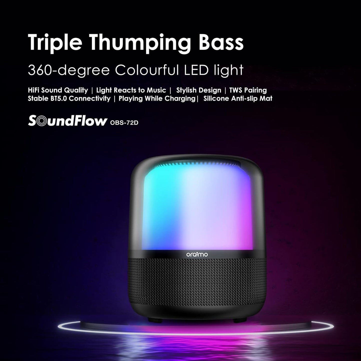Oraimo SoundFlow 50W Wireless Speaker