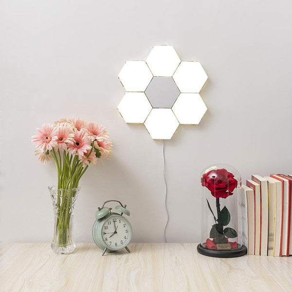 Hexagon Modular Touch Lights – Shape Your Glow