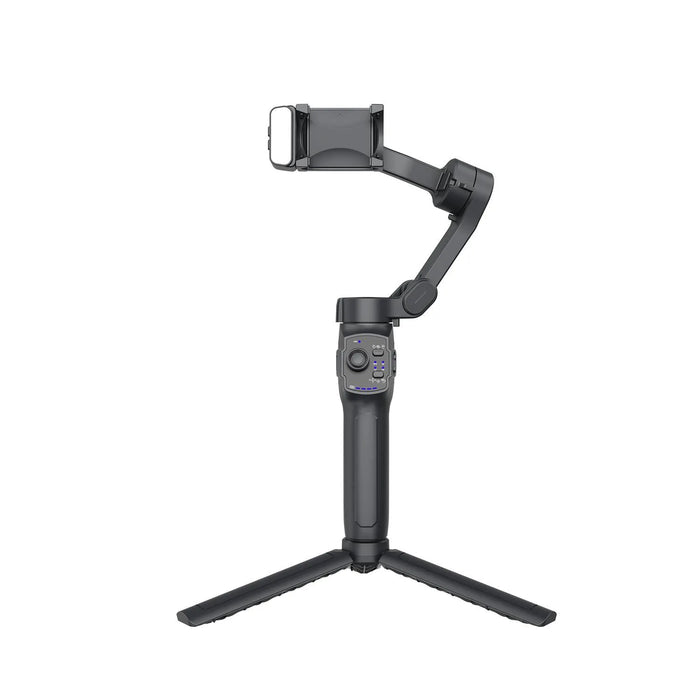 Porodo 3‑Axis Gimbal Stabilizer with Magnetic Fill Light