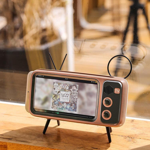 Vintage Mini Wireless Speaker – Classic Looks, Modern Sound