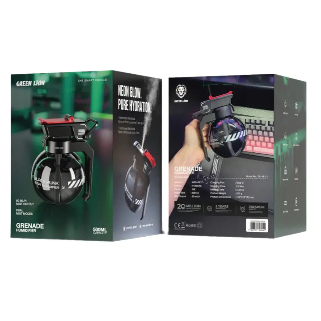 Green Lion Grenade Humidifier