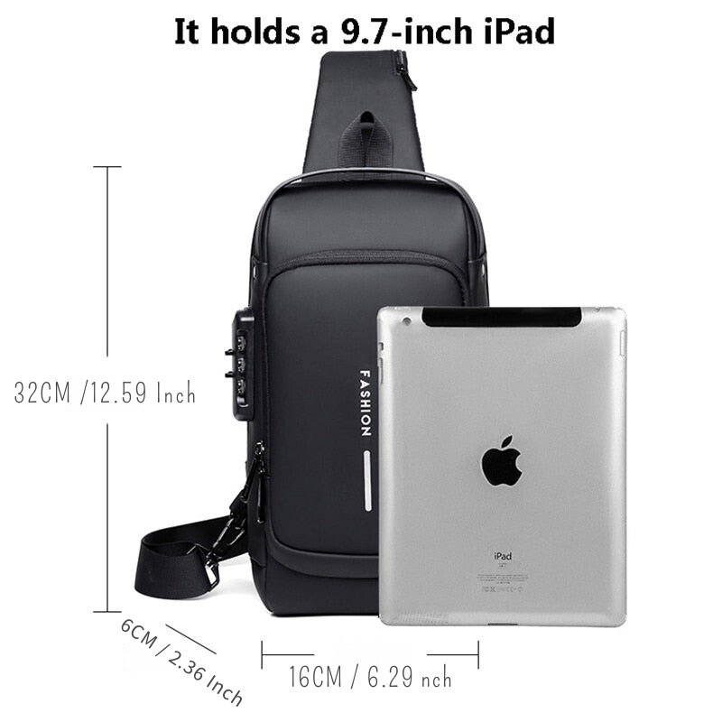 VaultCarry – Anti-Theft Travel Crossbody Bag