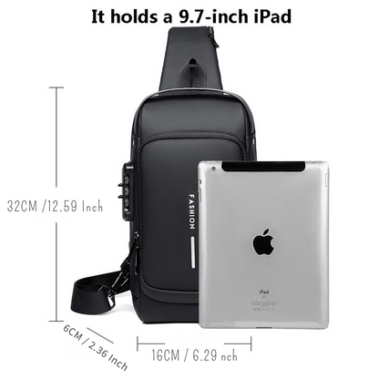 VaultCarry – Anti-Theft Travel Crossbody Bag