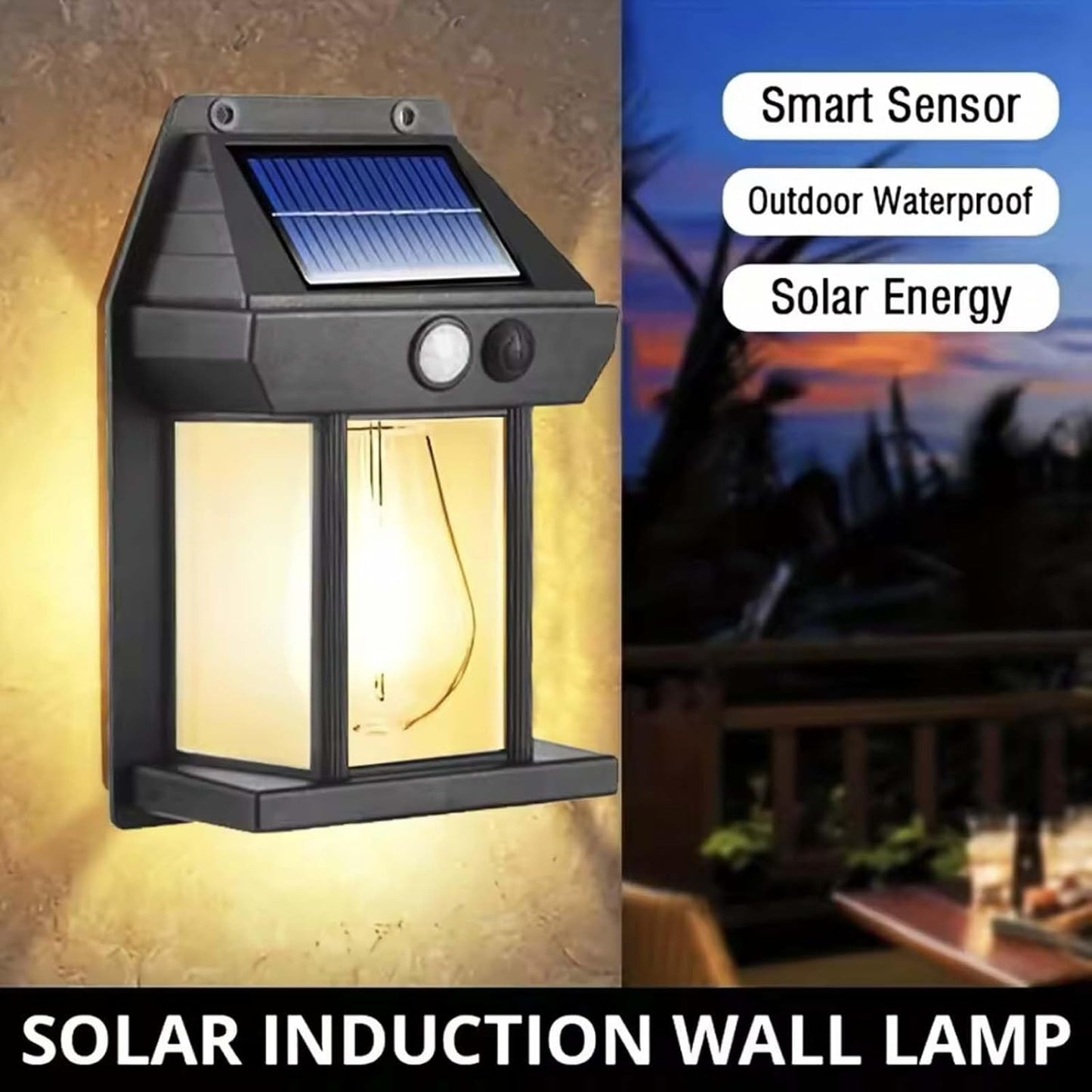 🌞 Solar Garden Lamp – Outdoor Decorative Light