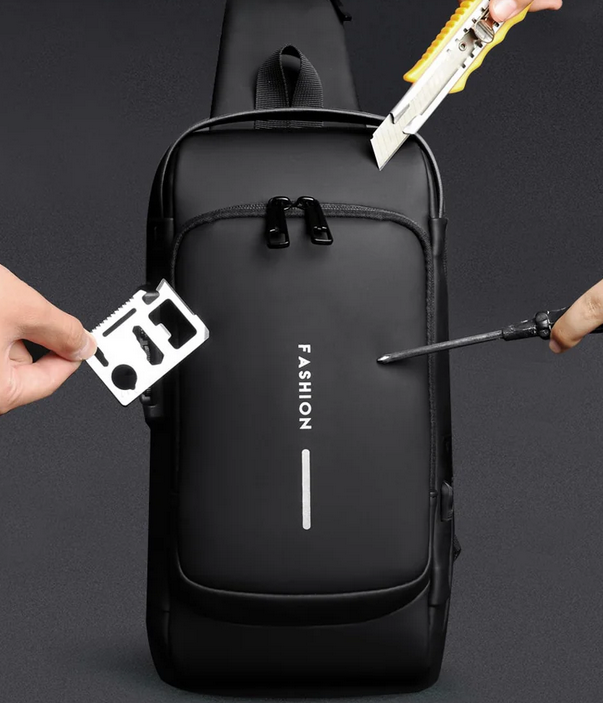 VaultCarry – Anti-Theft Travel Crossbody Bag