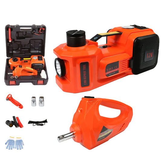 Electric Car Jack Kit 5-Ton — 12V Roadside Emergency Tool