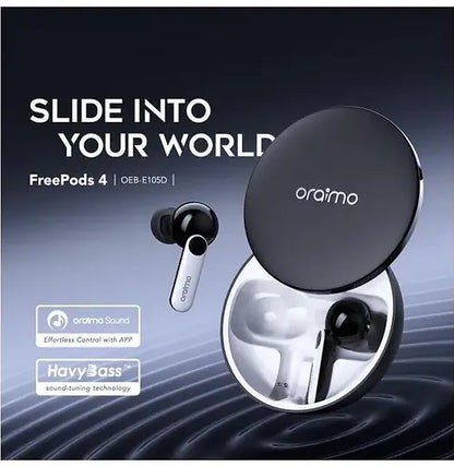 Oraimo FreePods 4 – ANC True Wireless Earbuds