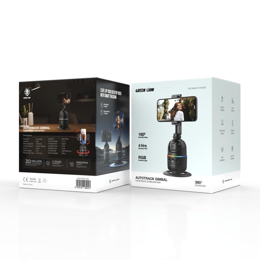 Green Lion Auto Track Gimbal Stabilizer