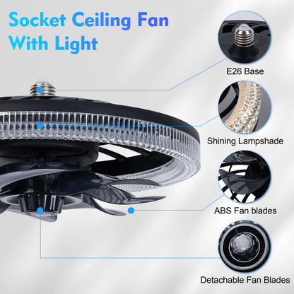 LumiFan™ Pro - Ceiling Light & Fan Combo