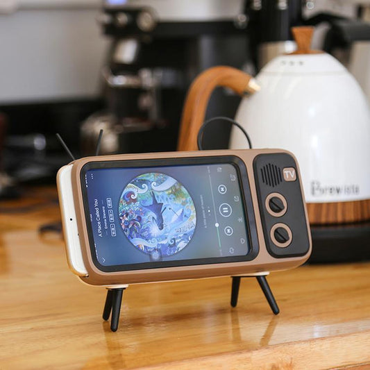 Vintage Mini Wireless Speaker – Classic Looks, Modern Sound