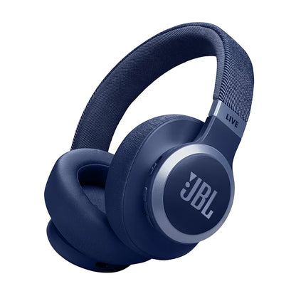 JBL Live 770NC Over-Ear Headphones (Blue)