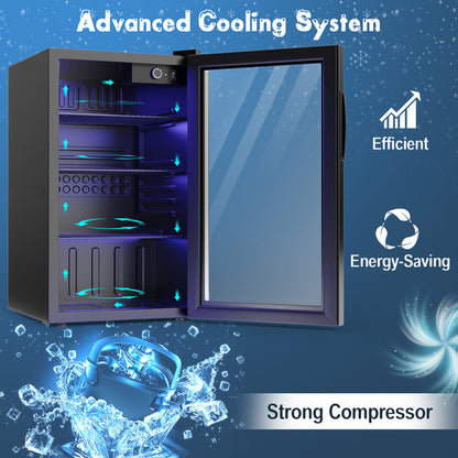🧊 120-Can Mini Beverage Refrigerator