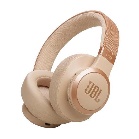 JBL Live 770NC Over-Ear Headphones (Sandstone)