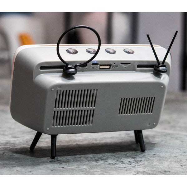 Vintage Mini Wireless Speaker – Classic Looks, Modern Sound