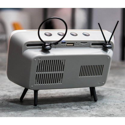 Vintage Mini Wireless Speaker – Classic Looks, Modern Sound