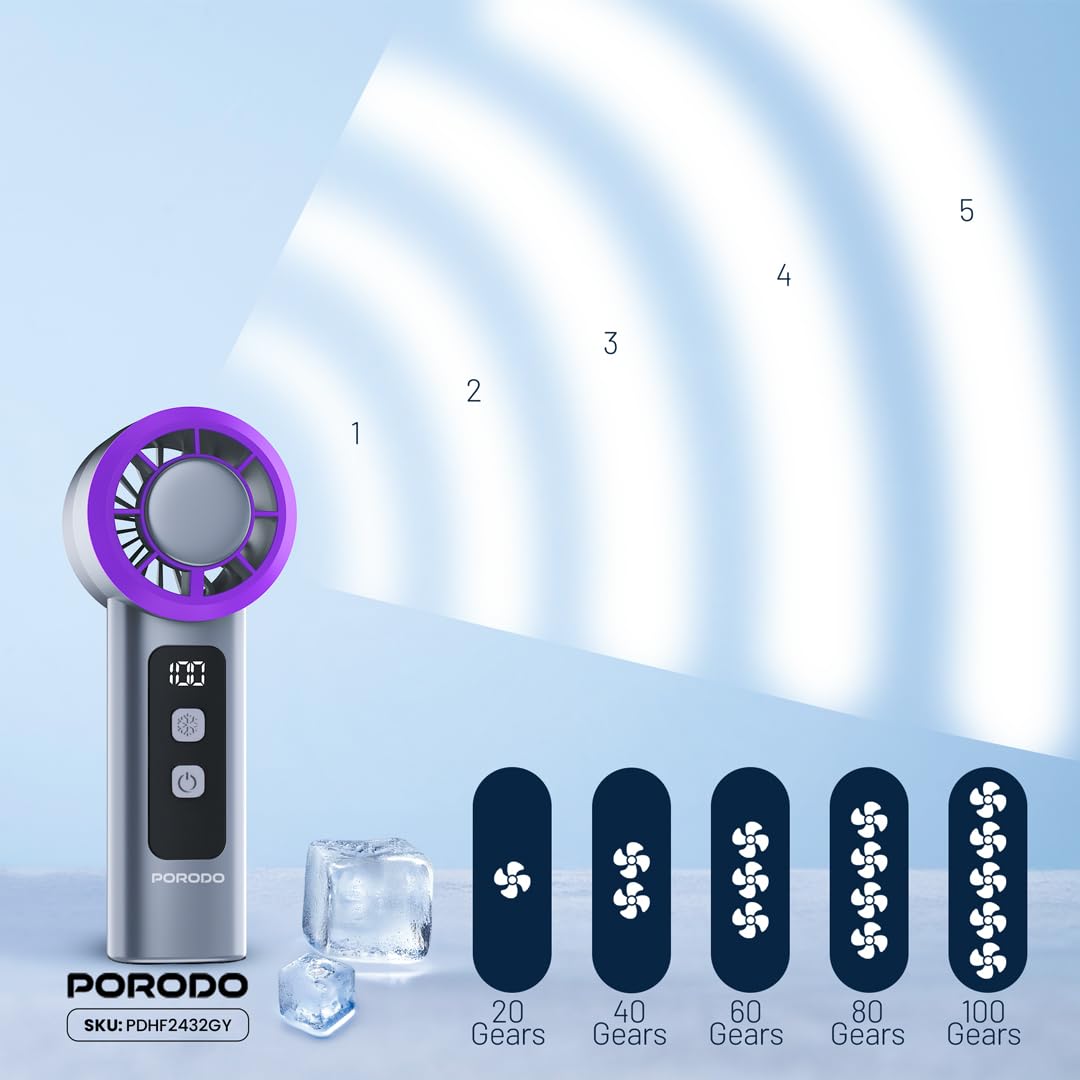 Porodo Frostwave Portable Cooling Fan