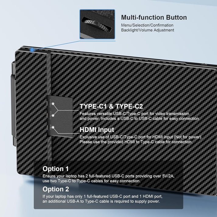 TriFoldView Pro - Portable Screen Extender