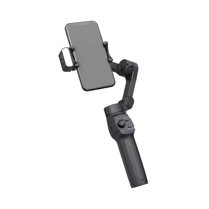 Porodo 3‑Axis Gimbal Stabilizer with Magnetic Fill Light