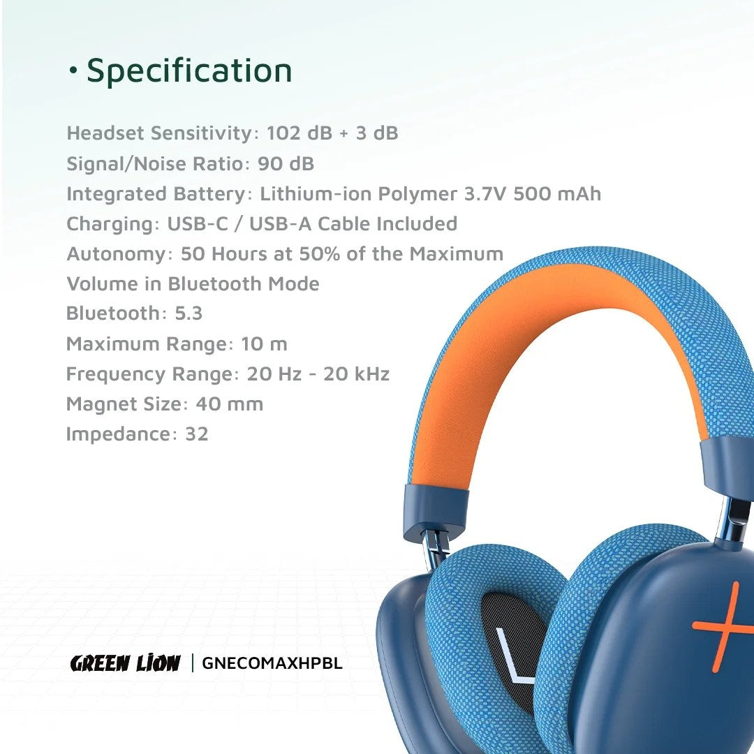 Green Lion Echo Max Headphones