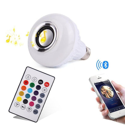 🪄 Magic Speaker Bulb – Light & Sound Combined