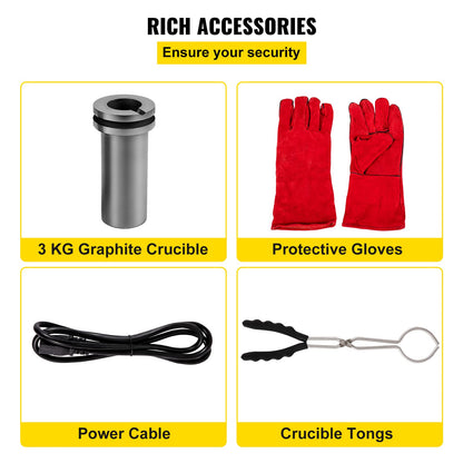 High-Power Electric Metal Smelting Furnace