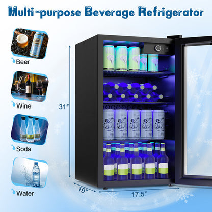 🧊 120-Can Mini Beverage Refrigerator