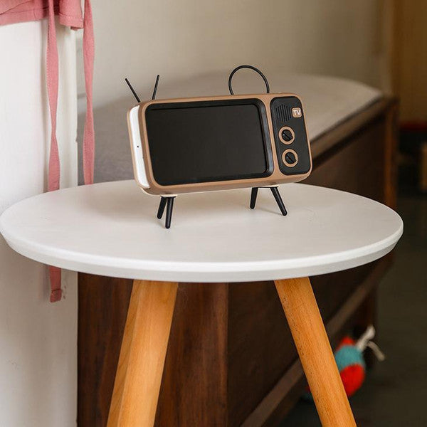 Vintage Mini Wireless Speaker – Classic Looks, Modern Sound
