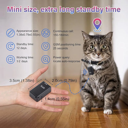 Mini GPS Vehicle Tracker – Magnetic Anti-Theft Locator