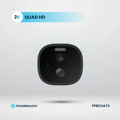 Powerology Built-in Solar Outdoor Camera
