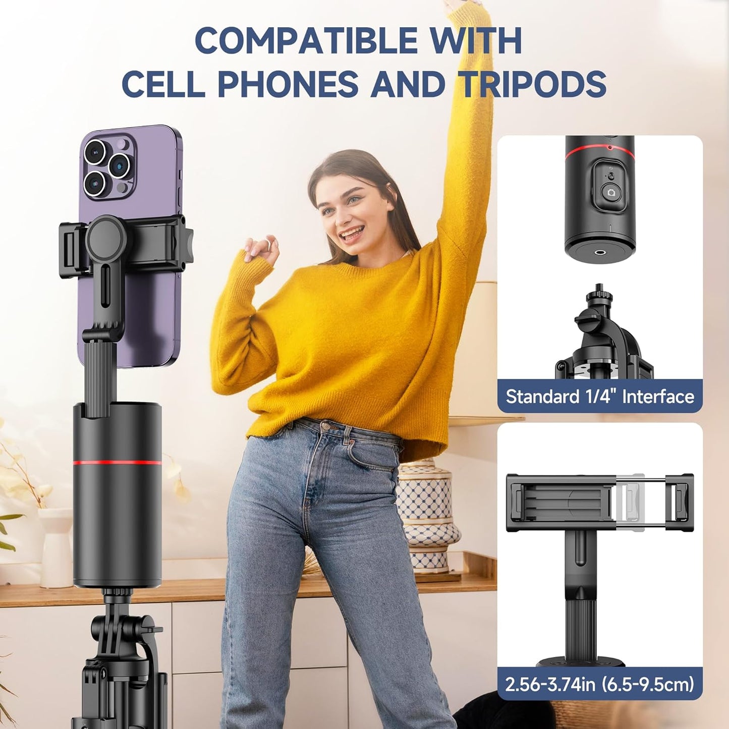 Auto Face Tracking Tripod Gimbal