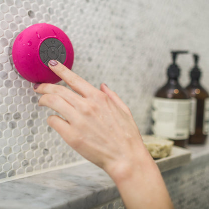 AquaSound™ – Waterproof Bluetooth Speaker with Suction Mount