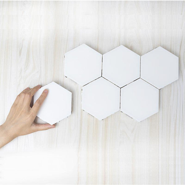 Hexagon Modular Touch Lights – Shape Your Glow