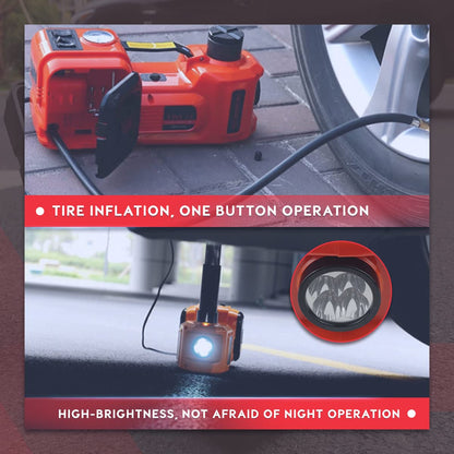 Electric Car Jack Kit 5-Ton — 12V Roadside Emergency Tool