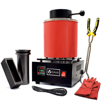 PrexoForge – 3KG Digital Gold & Metal Melting Furnace