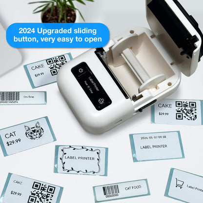 Portable Bluetooth Thermal Label Maker/Printer (15–58 mm)