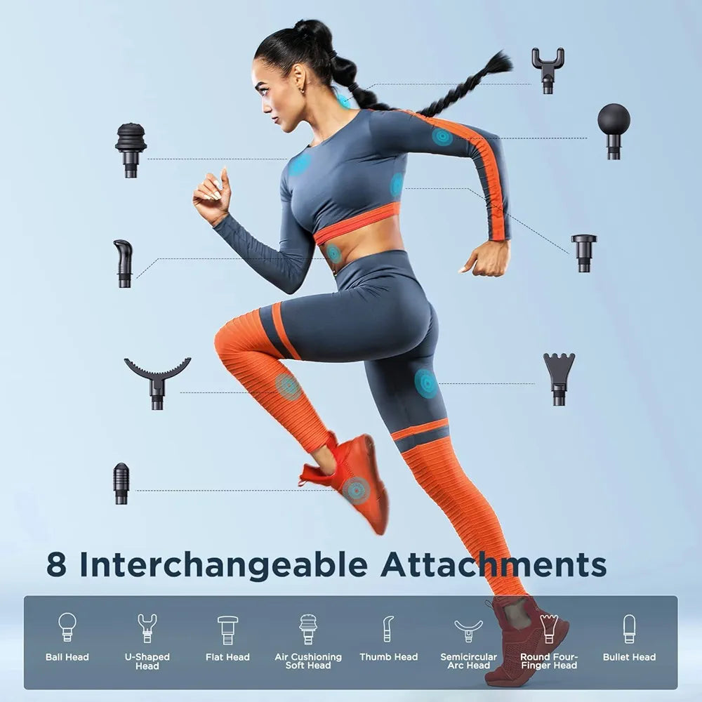 Drtec 6 Head Massage Gun