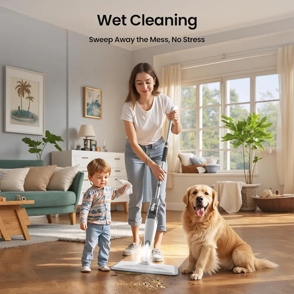 SwiftMop™ – Effortless Spray Cleaning in Seconds!