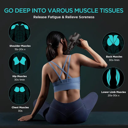 Drtec 6 Head Massage Gun