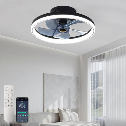 GlowBreeze - Smart LED Ceiling Light Fan