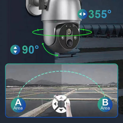 SolarSecure 360 – Full-Color Night Vision Security Camera