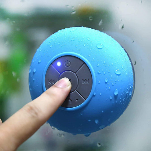 AquaSound™ – Waterproof Bluetooth Speaker with Suction Mount