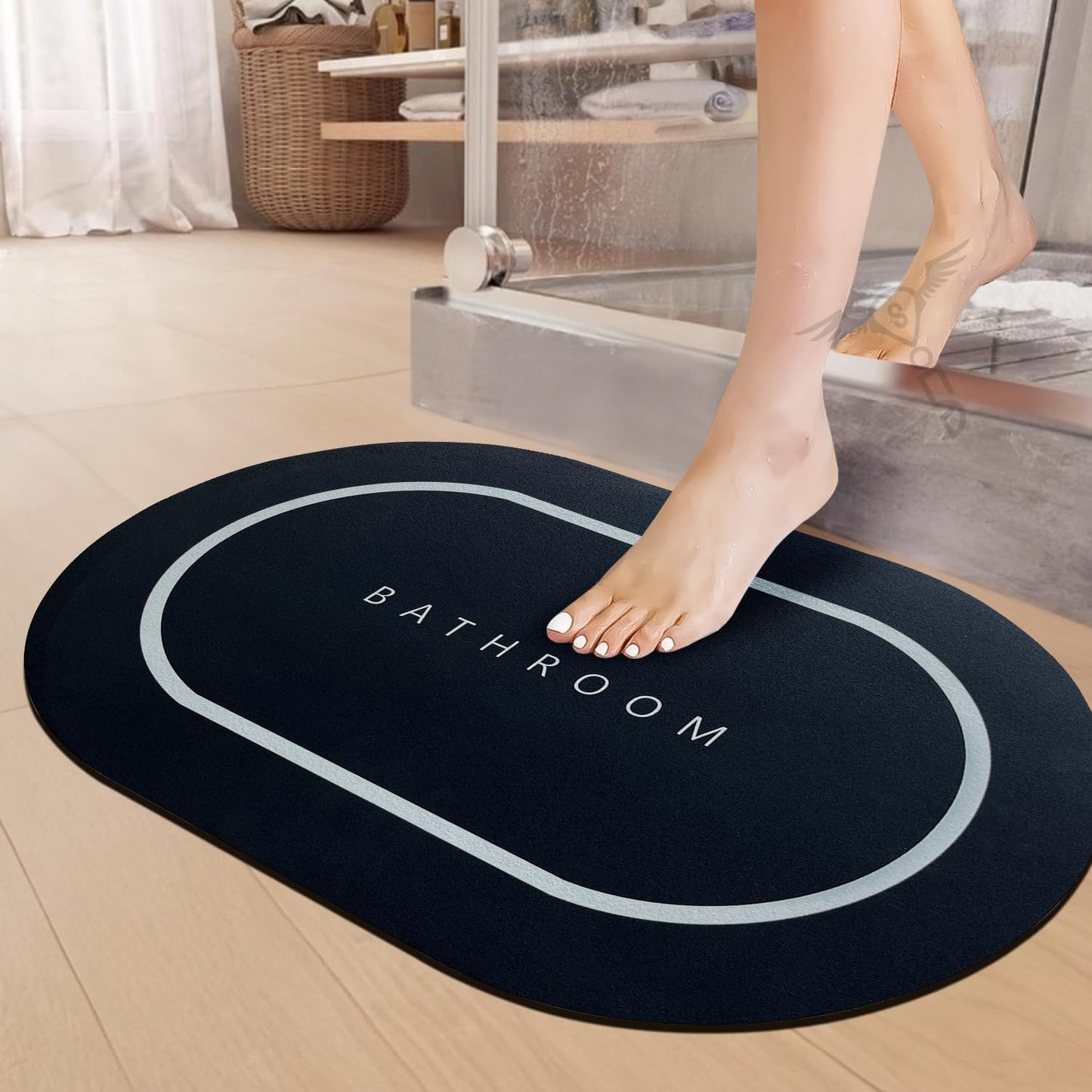 Absorbent Quick Dry Door Bath Mat