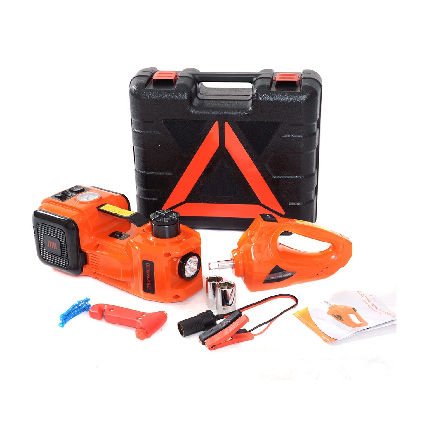 Electric Car Jack Kit 5-Ton — 12V Roadside Emergency Tool