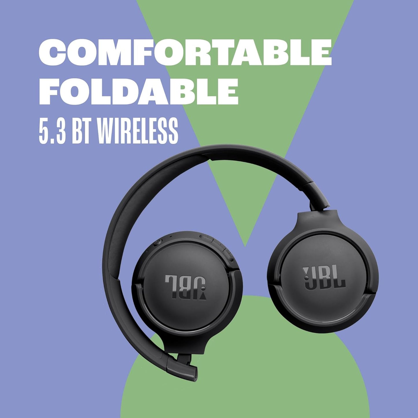 JBL Tune 520BT – Wireless On-Ear Headphones (Blue)