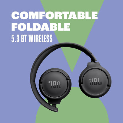 JBL Tune 520BT – Wireless On-Ear Headphones (Blue)