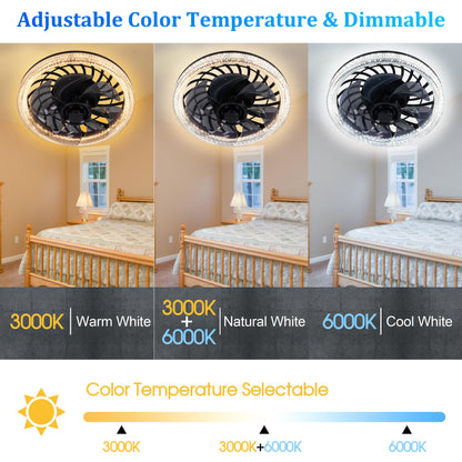 LumiFan™ Pro - Ceiling Light & Fan Combo