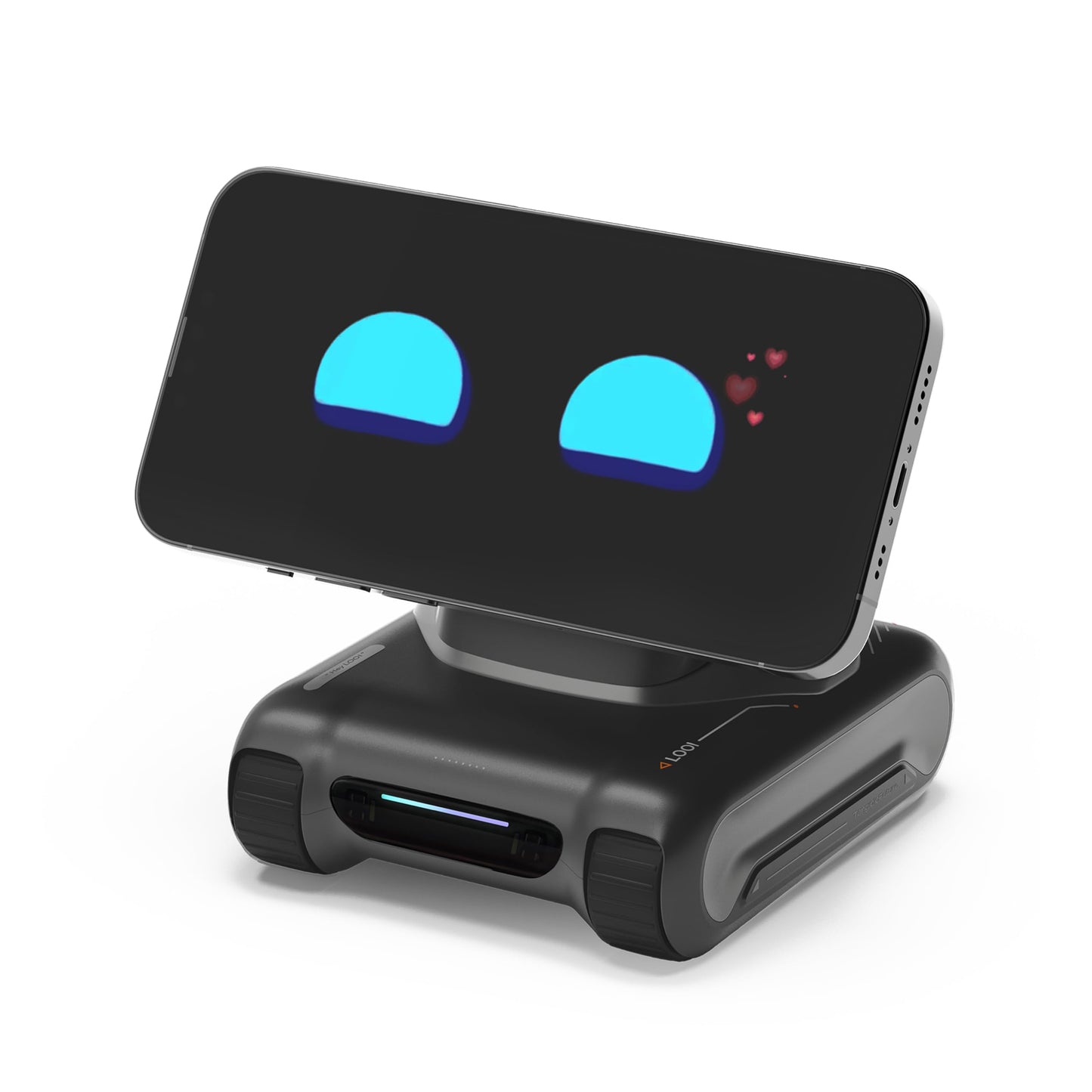 LOOI Robot – Space Black AI Desktop Companion
