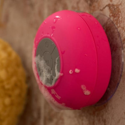 AquaSound™ – Waterproof Bluetooth Speaker with Suction Mount