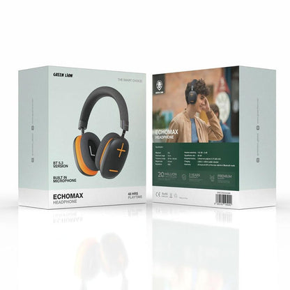 Green Lion Echo Max Headphones - Orange