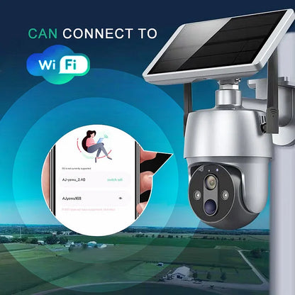 SolarSecure 360 – Full-Color Night Vision Security Camera
